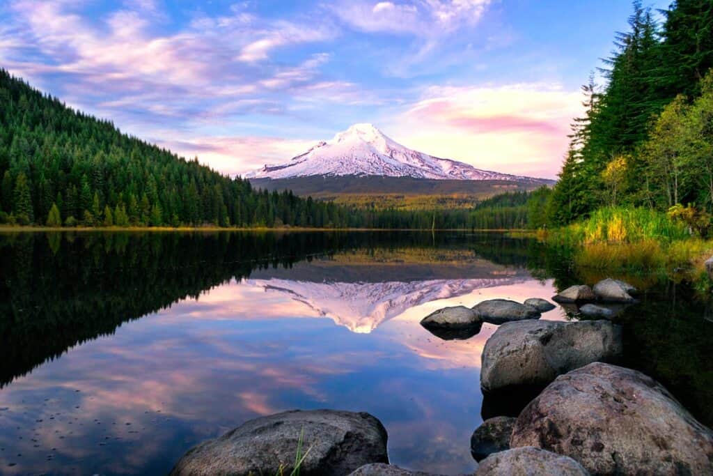 View of Mount Hood Oregon