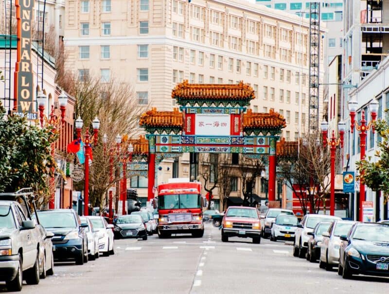 Chinatown in Portland Oregon